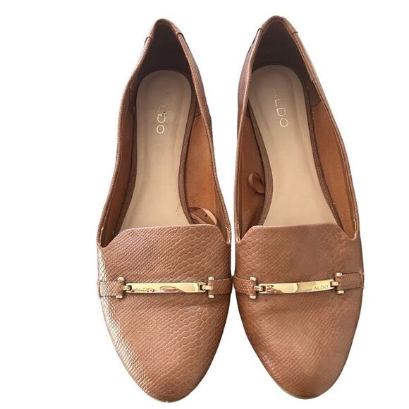 Also Brown/Tan Flats, Size 8.5 - Picture 1 of 6